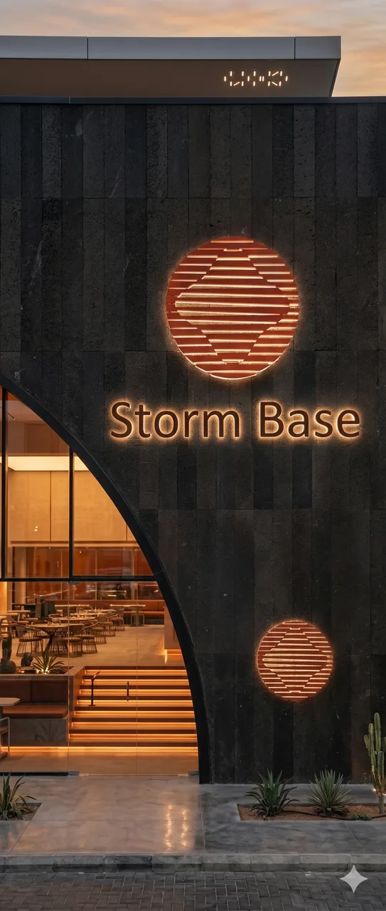 Glow Logo Wall